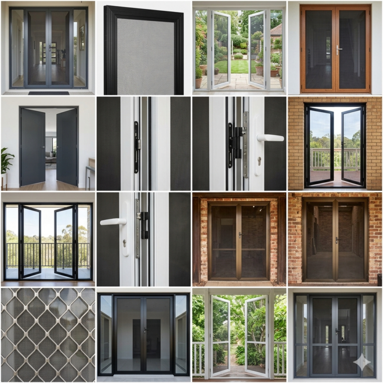 Double Mesh Aluminium Double Mesh Door - Manufacturing & Supplier of Mesh Door ...