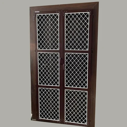 Aluminium Double Mesh Door