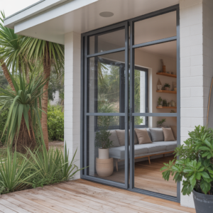 Aluminium Roller Mesh Door