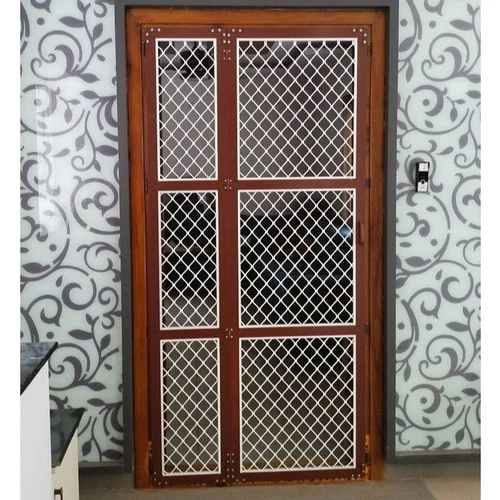 Aluminium Entrance Mesh Door - Image 4