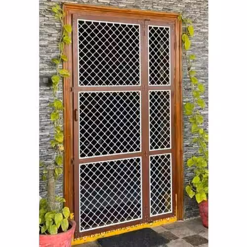 Aluminium Entrance Mesh Door - Image 3