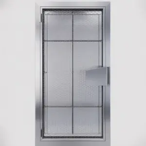 Aluminium Exterior Mesh Door