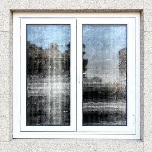 Aluminium Hinged Mesh Window - Image 2