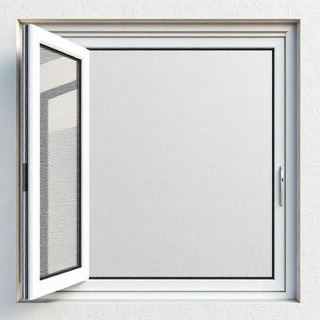 Aluminium Hinged Mesh Window